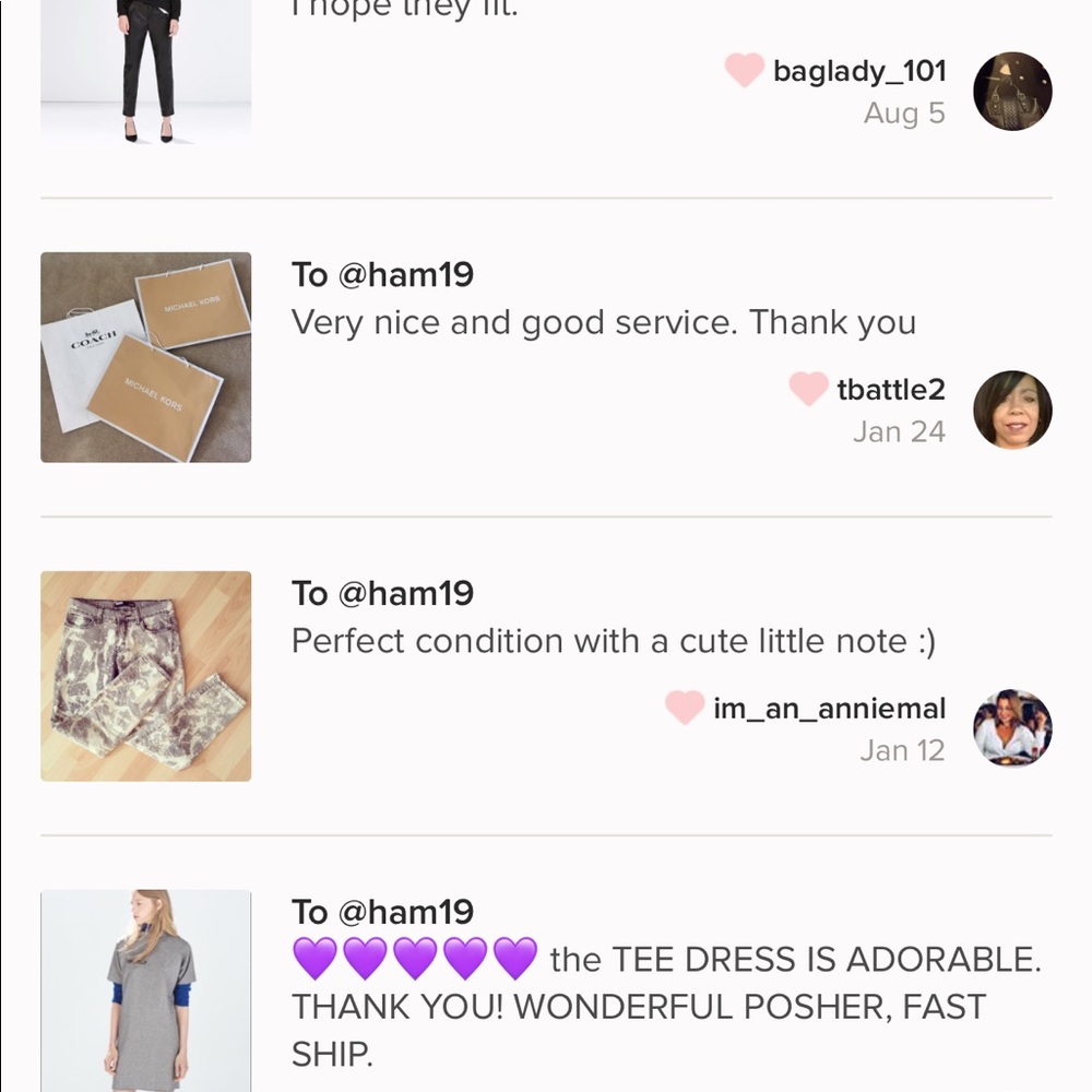 💝FEEDBACK  Happy Poshing!🌸🎀 - Picture 9 of 12